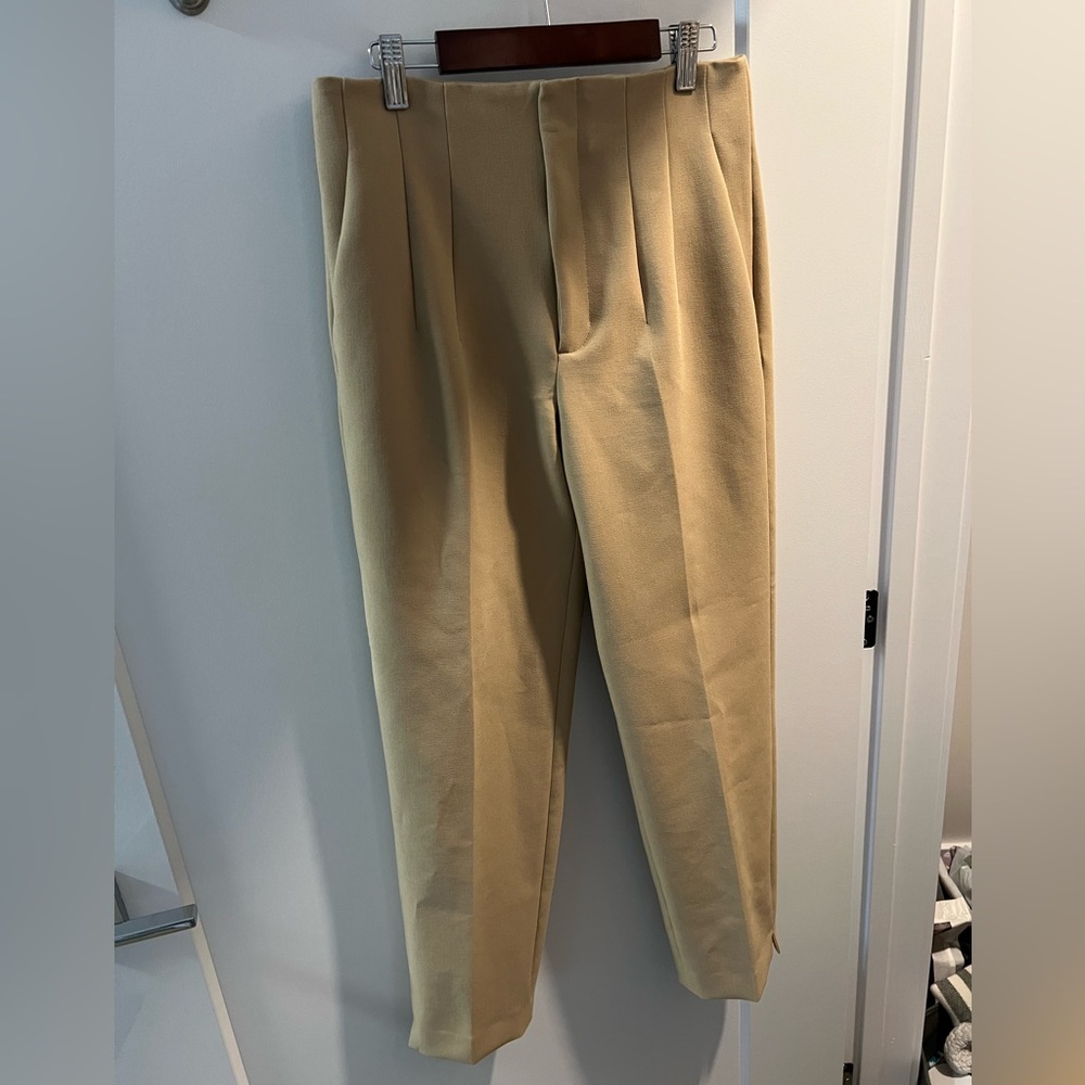 Zara tan coloured dress pants